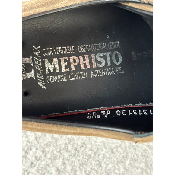 Mephisto Women's Brown Suede Leather shoes Size 5.5 #64767 - Picture 4 of 8
